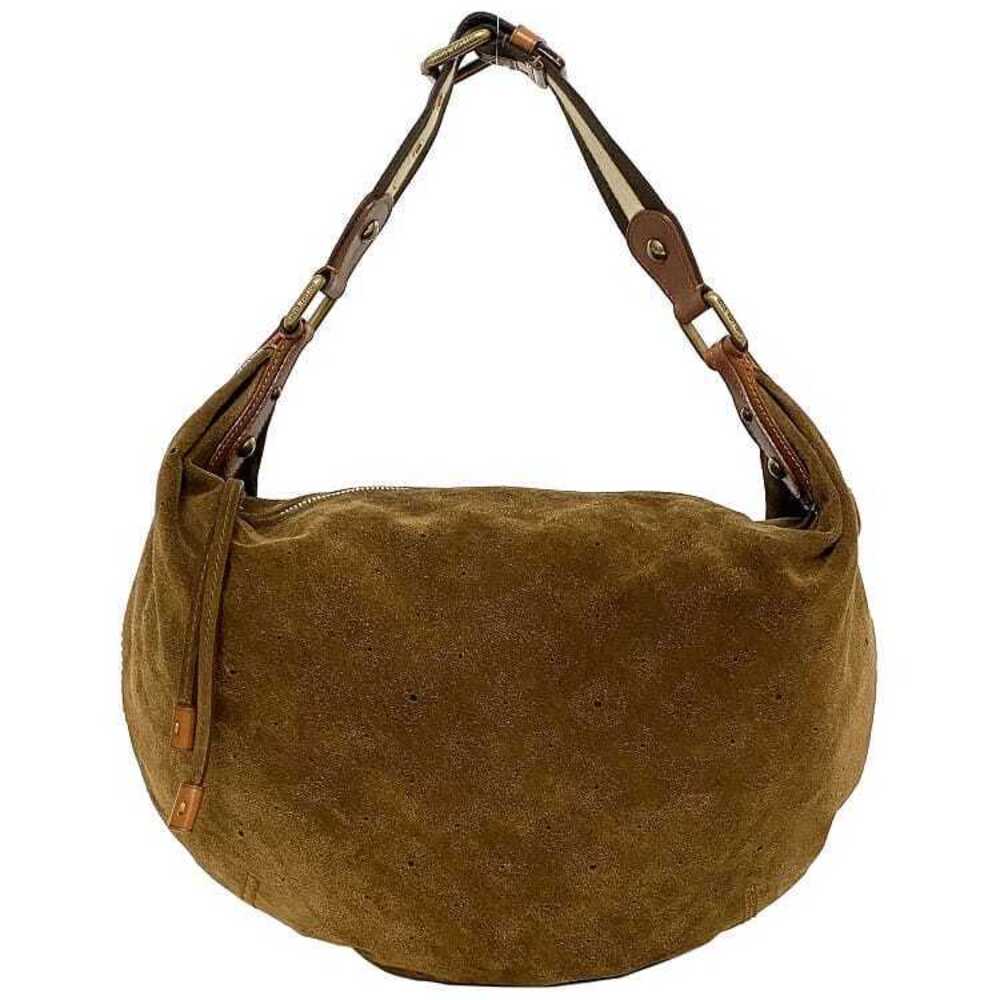 Louis Vuitton One Shoulder Hobo Bag Onata Brown Shoulder Zipper Perforated - Picture 1 of 10
